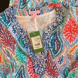 Lilly Pulitzer Dress NWT Beaded Neckline Small